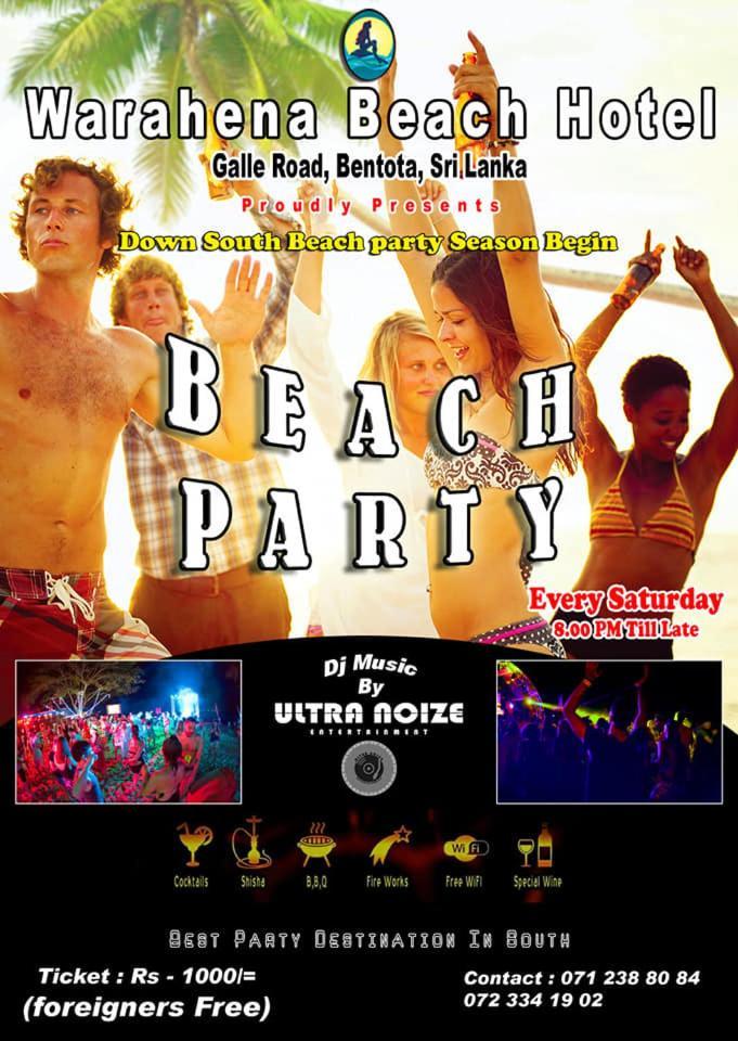 Warahena Beach Hotel 벤토타 외부 사진